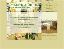 Tablet Screenshot of calderschool.co.za
